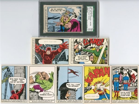 1966 Donruss "Marvel Super Heroes" Complete Set (66)